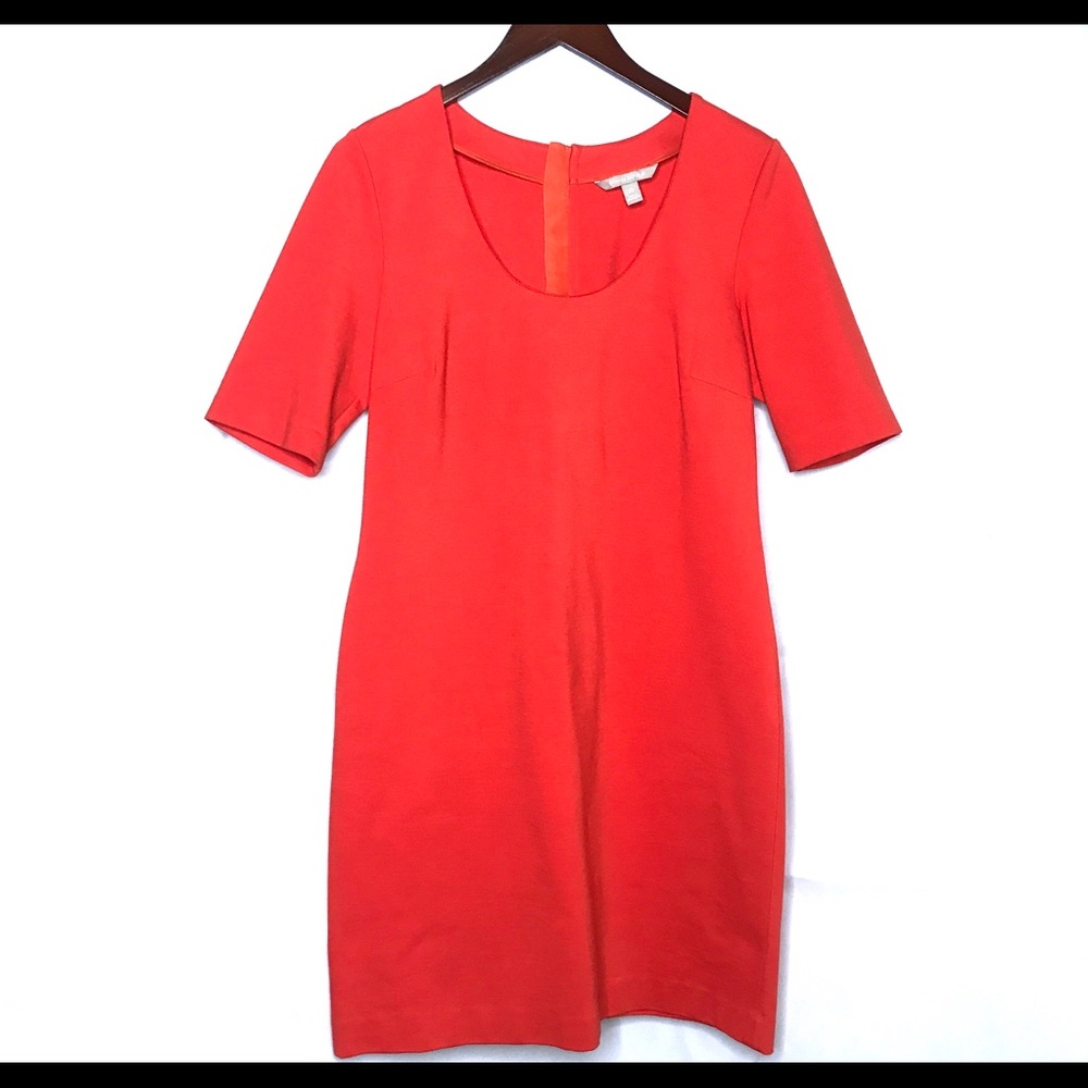 Banana Republic shift dress in orange